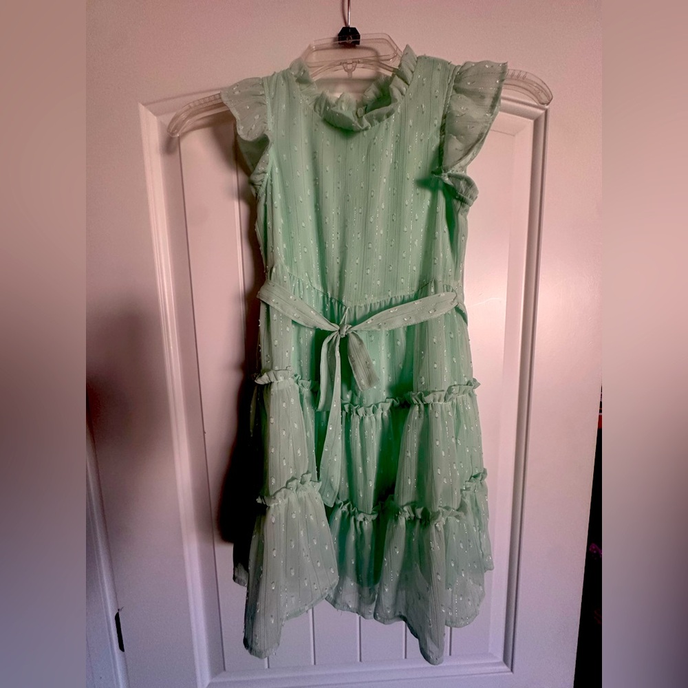 Rare Editions Mint Green Kids Easter Dress